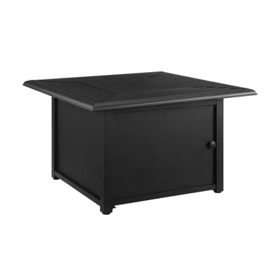 Crosley Furniture Dante Outdoor Fire Pit Table In Black