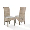 Crosley Furniture Edelyn 2-piece Dining Chair Set- 2 Chairs