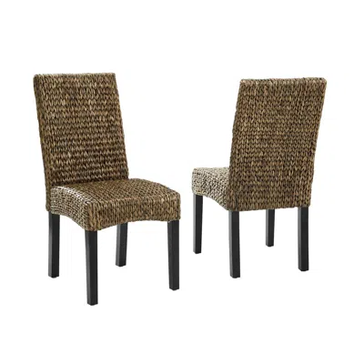 Crosley Furniture Edgewater 4-piece Dining Chair Set In Brown
