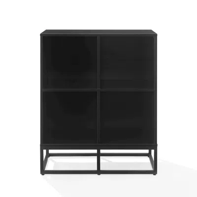 Crosley Furniture Enzo Record Storage Cube Bookcase In Black