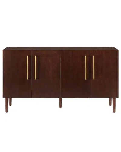 Crosley Furniture Everett Sideboard In Brown