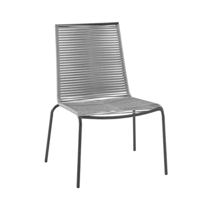 Crosley Furniture Fenton 4pc Stackable Wicker Outdoor Chair Set In Gray