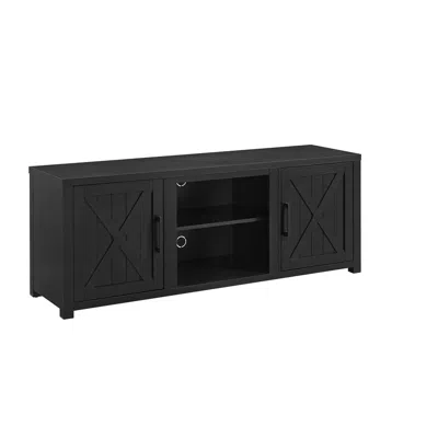 Crosley Furniture Gordon 58" Low Profile Tv Stand Black