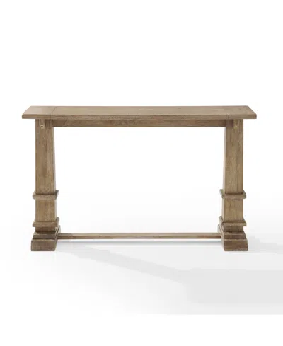 Crosley Furniture Joanna 50" Wood Entryway Console Table In Rustic Brown