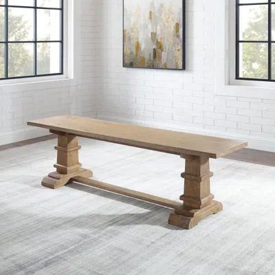 Crosley Furniture Joanna Dining Bench Rustic Brown