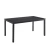 Crosley Furniture Kaplan Outdoor Metal Dining Table Oil Rubbed Bronze
