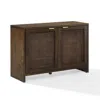 Crosley Furniture Kenji Record Storage Media Console In Brown