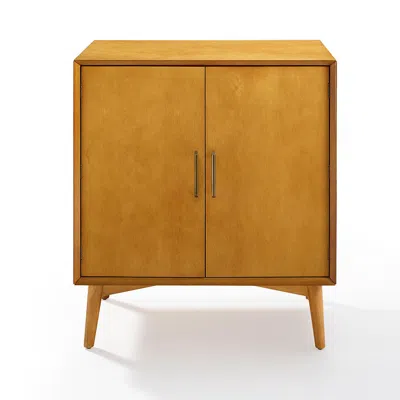 Crosley Furniture Landon Bar Cabinet Acorn In Brown