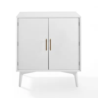 Crosley Furniture Landon Bar Cabinet White