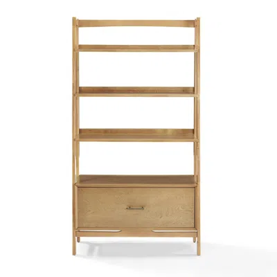 Crosley Furniture Landon Large Etagere Acorn In Neutral
