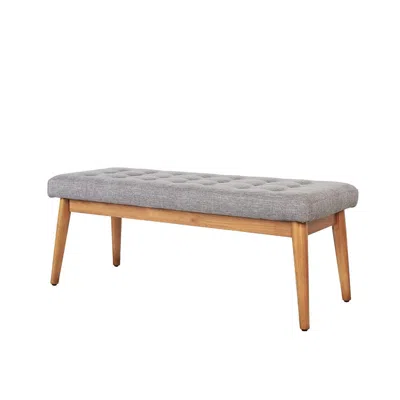 Crosley Furniture Landon Upholstered Bench Acorn