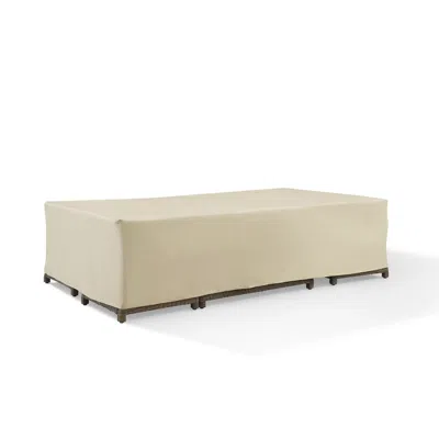 Crosley Furniture Large Outdoor Furniture Cover For Patio Set In Neutral