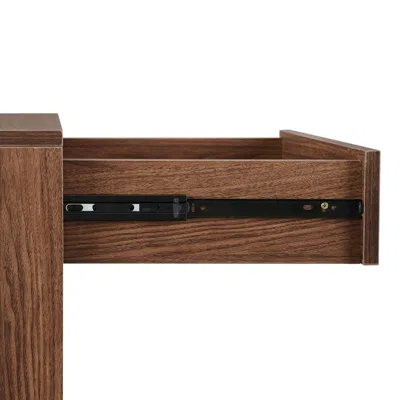 Crosley Furniture Liam Record Storage Side Table In Brown