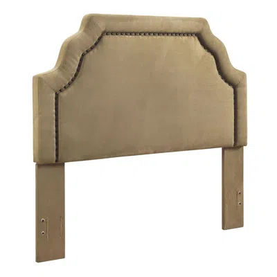 Crosley Furniture Loren Upholstered Full/queen Headboard Camel