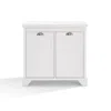 Crosley Furniture Lydia Linen Hamper White
