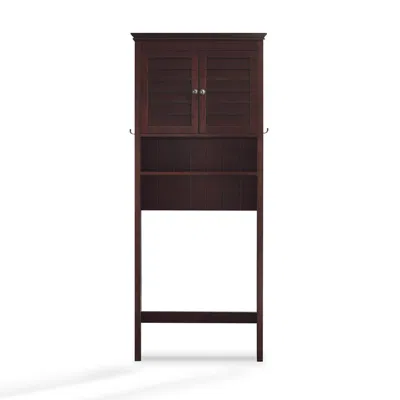 Crosley Furniture Lydia Over The Toilet Storage Cabinet In Brown
