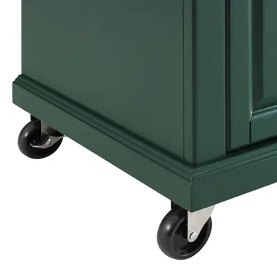 Crosley Furniture Madison Kitchen Island/cart Emerald