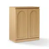Crosley Furniture Marco Kitchen Storage Cabinet Ash In Brown
