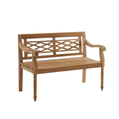 Crosley Furniture Olivier Teak Indoor Outdoor Bench In Brown