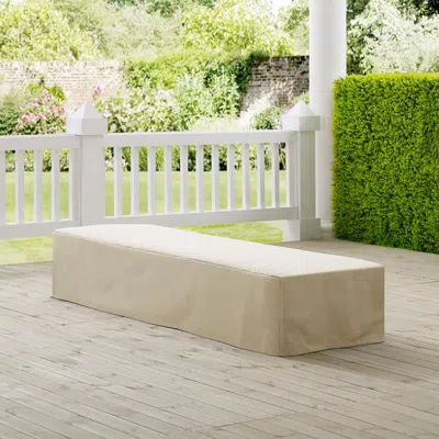 Crosley Furniture Outdoor Chaise Lounge Furniture Cover Tan In Neutral