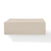 Crosley Furniture Outdoor Rectangular Table Furniture Cover Tan