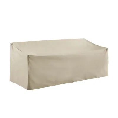 Crosley Furniture Outdoor Sofa Furniture Cover Tan In Neutral