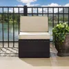 Crosley Furniture Palm Harbor Outdoor Wicker Center Chair