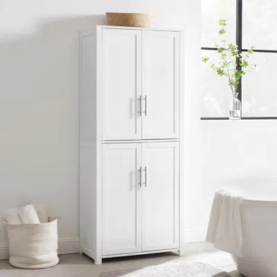 Crosley Furniture Savannah Tall Pantry White