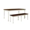 Crosley Furniture Shelby 3-piece Dining Table Set For 6 In Brown
