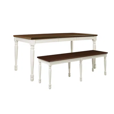 Crosley Furniture Shelby 3-piece Dining Table Set For 6 In Brown