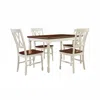 Crosley Furniture Shelby 5-piece Dining Table Set For 4 In Multi