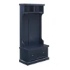 Crosley Furniture Shoreline Hall Tree Navy