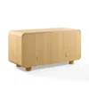 Crosley Furniture Zoe Medium Record Storage Console In Neutral