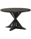 Crosley Hayden Round Dining Table In Black