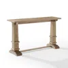 Crosley Joanna Console Table Rustic Brown