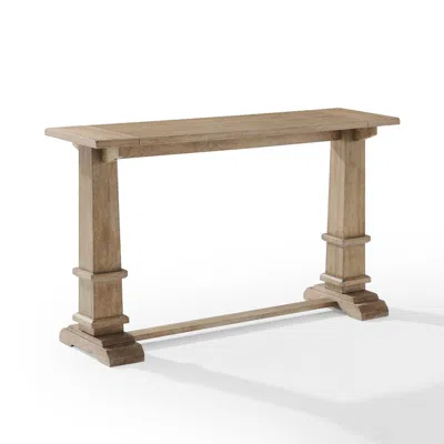 Crosley Joanna Console Table Rustic Brown In Neutral