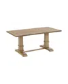 Crosley Joanna Dining Table In Brown
