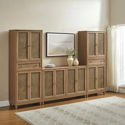 Crosley Katia 3-piece Sideboard And Pantry Set