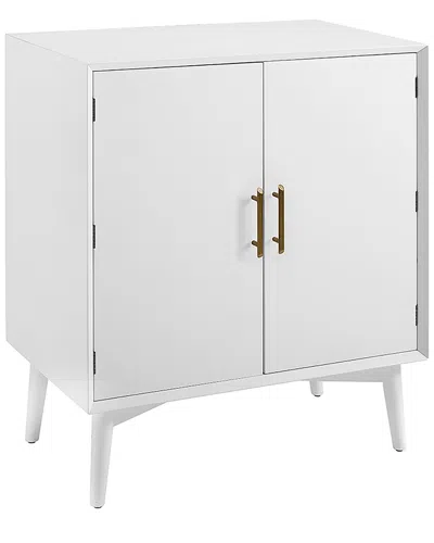 Crosley Landon Bar Cabinet In White