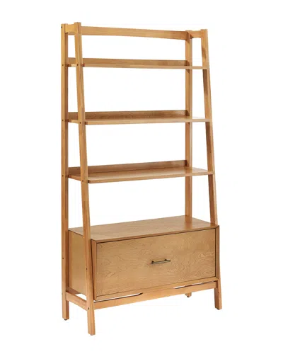 Crosley Landon Large Etagere In Brown