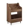 Crosley Liam Record Storage Stand Walnut In Walnut