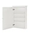 Crosley Lydia Mirrored Wall Cabinet