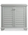 Crosley Lydia Storage Cabinet In Gray