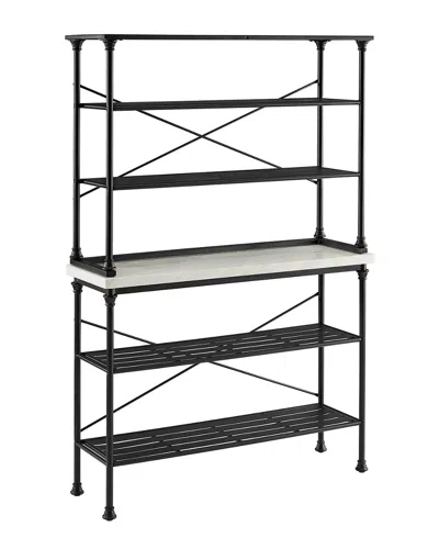 Crosley Madeleine 2pc Baker's Rack In Black