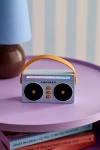 Crosley Mini Boombox Portable Bluetooth Speaker In Sky At Urban Outfitters In Blue