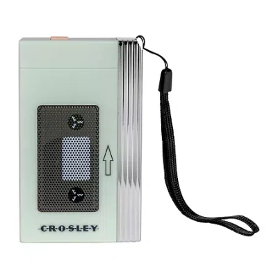 Crosley Mini Cassette Portable Speaker In Green