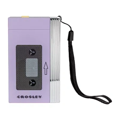 Crosley Mini Cassette Portable Speaker In Purple