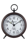 Crosley Mother Of Pearl Analog Alarm Clock