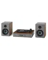 Crosley Radio Gray Aria Shelf System In Grey