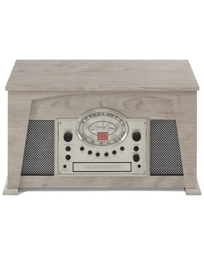 Crosley Radio Gray Medley Entertainment Center In Grey